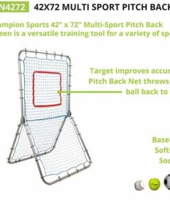 Promo ⭐ Champion Multi-Sport Ball Rebounder 👏 -Deals Basketball Store a32 699 2