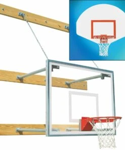 Top 10 ⌛ Bison Wall Mounted Basketball Hoop w/ Fan Backboard, 1'-4' EXTENSION 😀
