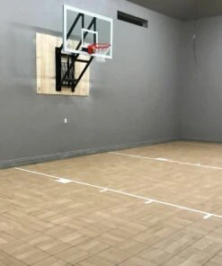 Coupon ✨ First Team WallMonster Adjustable Wall Mounted 🔔 Basketball Hoop ✔️ -Deals Basketball Store a55 277 indoor court 1