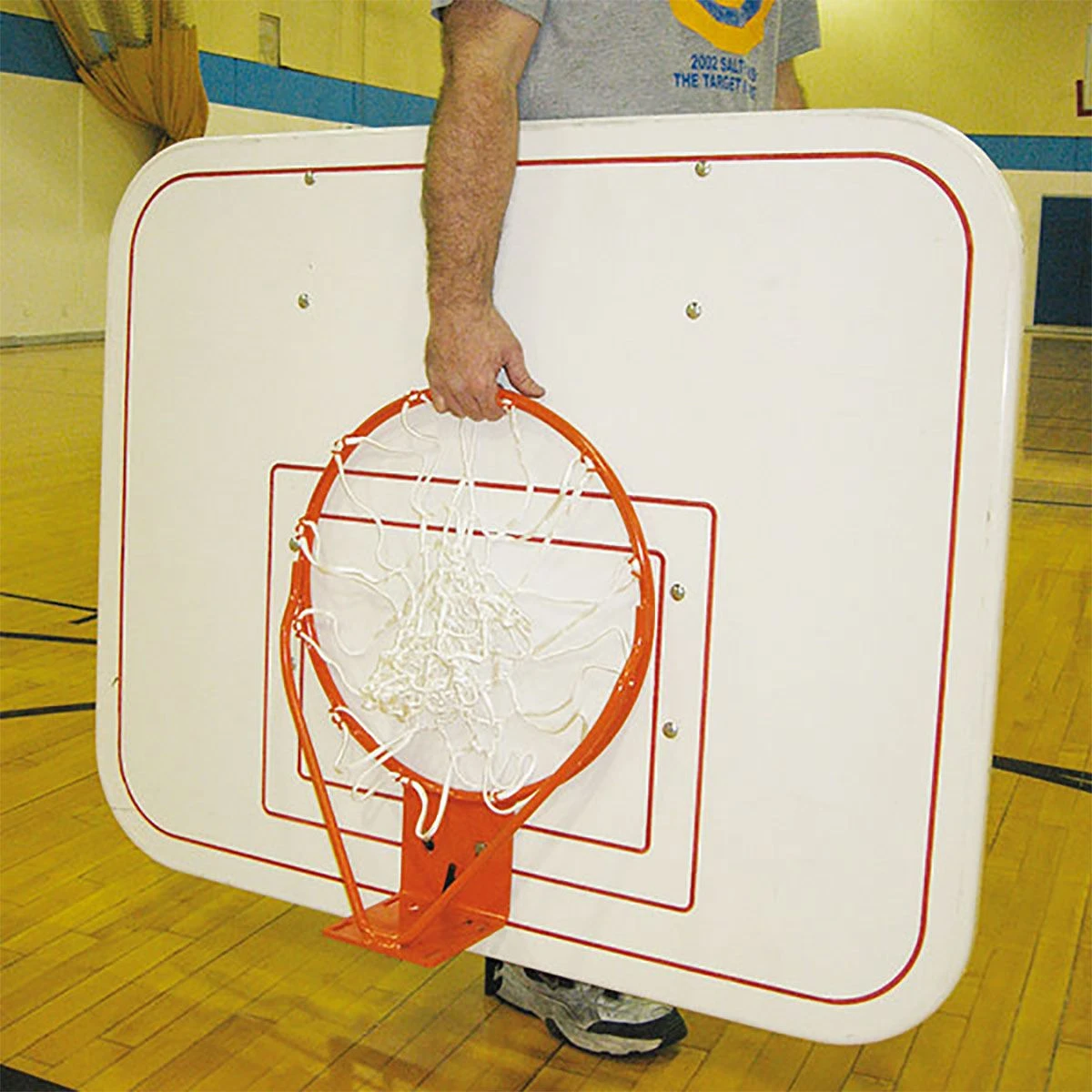 Promo ✔️ First Team Six-Shooter Adjustable Height Youth Training 👏 Basketball Backboard 💯 5 Promo ✔️ First Team Six-Shooter Adjustable Height Youth Training 👏 Basketball Backboard 💯 - Image 5