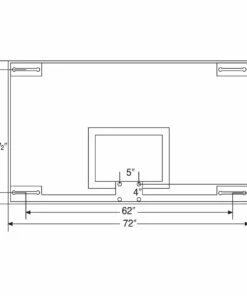 Top 10 ✔️ Bison 42''x72" Unbreakable Short Glass Basketball Backboard, BA42XL ⌛ -Deals Basketball Store a55 300 new 01 1