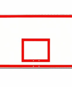 Wholesale ❤️ Gared 1272B Rectangular Steel Backboard w/ Border 🔔
