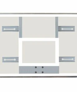 Coupon 🥰 Bison 42"x54" Side Court Conversion Basketball Backboard, BA407C 🌟
