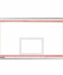 Buy 👏 Porter 42"x72" Glass Basketball Backboard w/ LED Perimeter Light System, 002080L2 👍