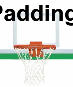 Hot Sale 🔔 Bison Wall Mounted Basketball Hoop w/ Glass Backboard, 6'-8' EXTENSION ⌛ -Deals Basketball Store a55 370 32 1