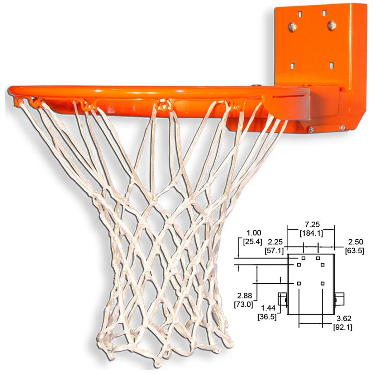 Best Sale π Gared 6600 Scholastic Rear Mount Breakaway Basketball Goal π 2 Best Sale π Gared 6600 Scholastic Rear Mount Breakaway Basketball Goal π - Image 2