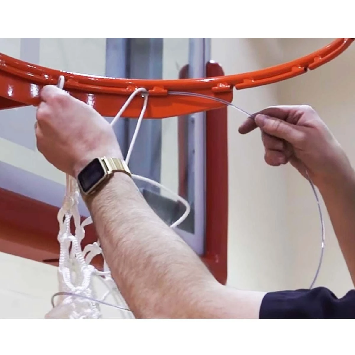 New 💯 Bison Baseline Collegiate 180 Competition Breakaway Goal for 42" Board, BA3180S 💯 3 New 💯 Bison Baseline Collegiate 180 Competition Breakaway Goal for 42" Board, BA3180S 💯 - Image 3