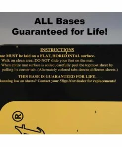 Hot Sale 🔔 Slipp-Nott LS60 Sticky Mat Shoe Traction, LARGE BASE ONLY 🤩 -Deals Basketball Store a55 747 3