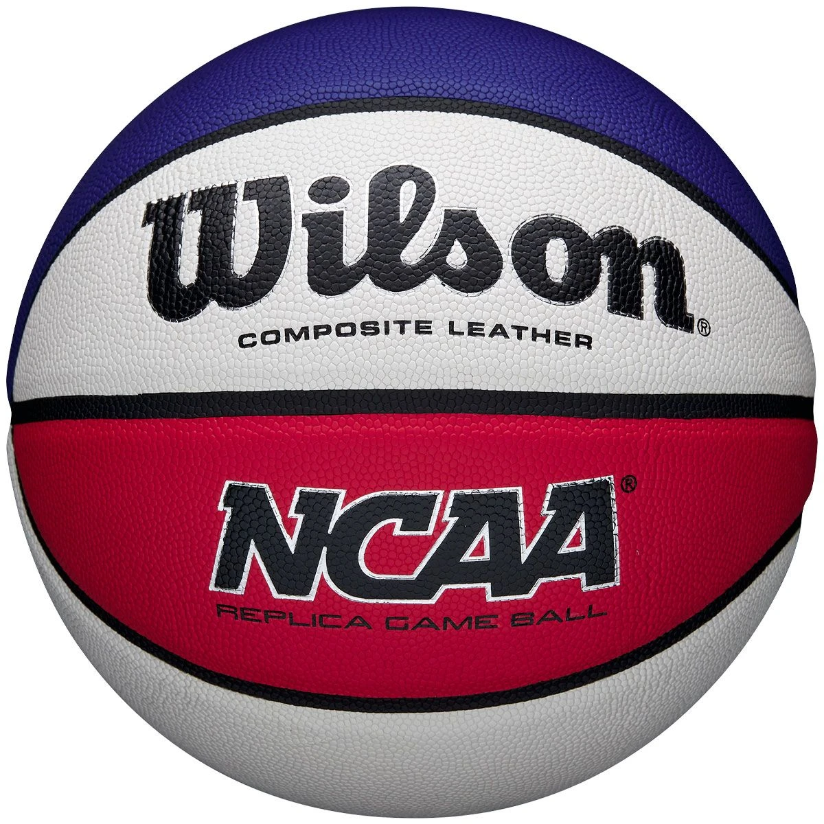 Buy π Wilson NCAA Replica 29.5" Men's Basketball, Red/White/Blue π 1 Buy π Wilson NCAA Replica 29.5" Men's Basketball, Red/White/Blue π