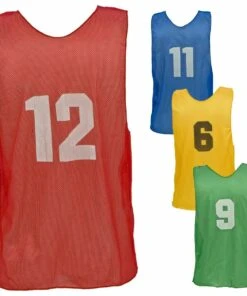 Top 10 ๐ Champion ADULT Numbered Scrimmage Vest Pinnies, PSAN Scarlet โค๏ธ