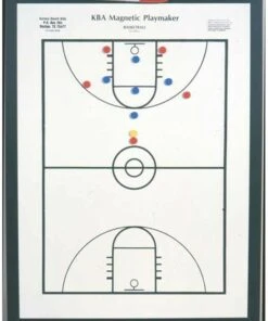 Discount ❤️ KBA Magnetic Playmaker Basketball Coaching Board, 18"x24" 🥰