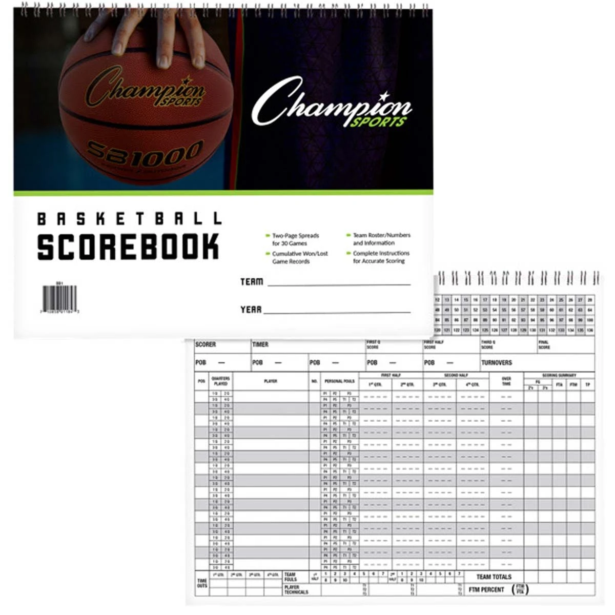 Flash Sale โญ Champion Basketball Scorebook, BB1 ๐งจ 1 Flash Sale โญ Champion Basketball Scorebook, BB1 ๐งจ