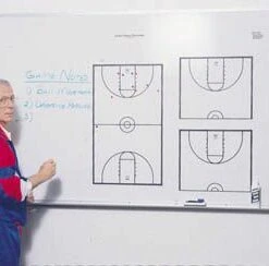 Outlet ⌛ KBA LR-4872-M Locker Room 🛒 Basketball Playmaker, Magnetic Dry Erase Coaching Board ❤️