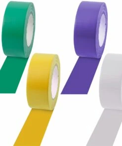 Budget 🔥 Champion 2"W x 60yd L Gym Floor Tape Red 🔔 -Deals Basketball Store a94 554colorsb 1